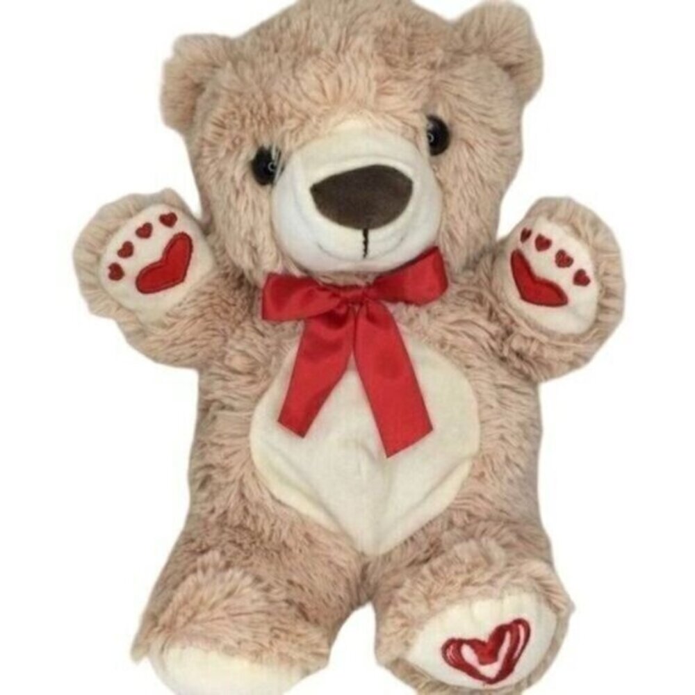 Kellytoy Teddy Bear Red Heart Stuffed Animal Plush